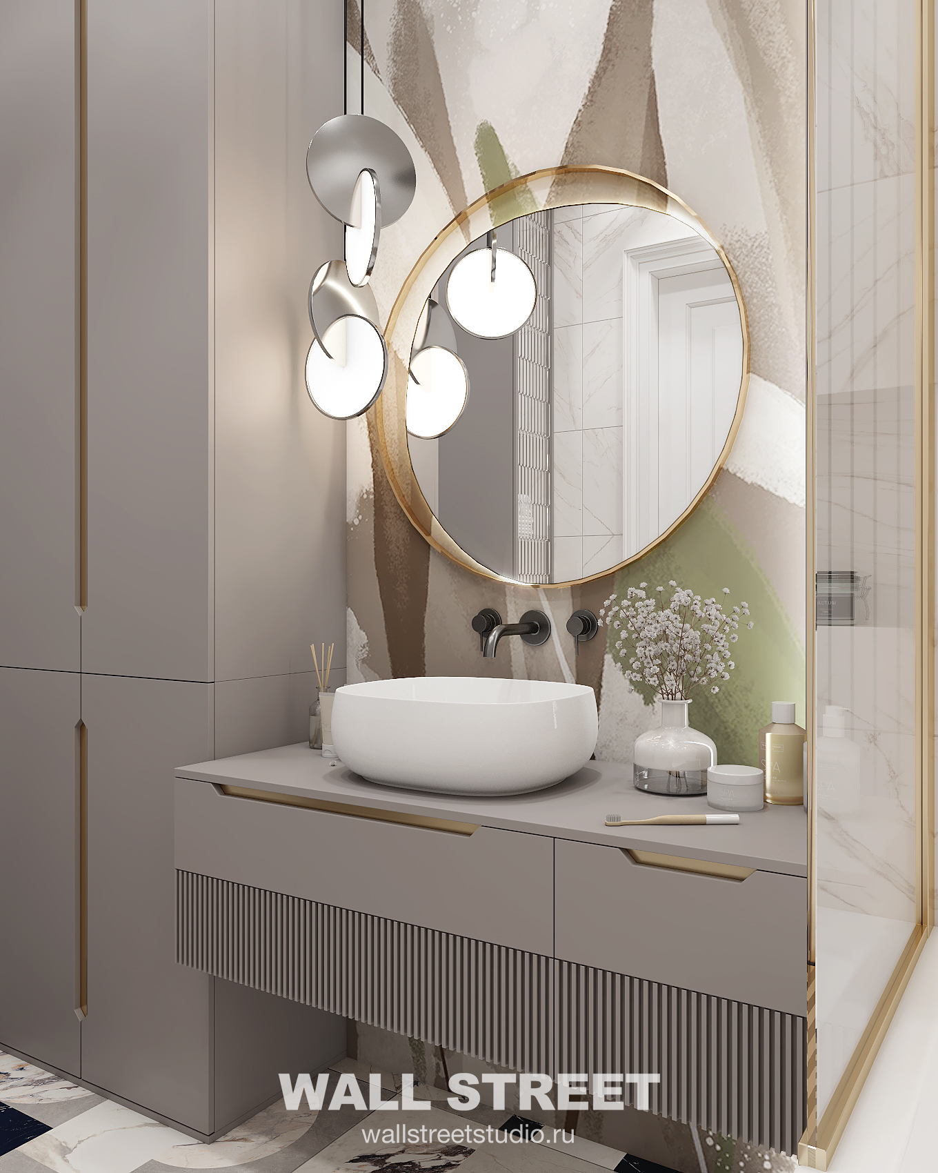 Квартира бизнес-вумен в Москве 60м2