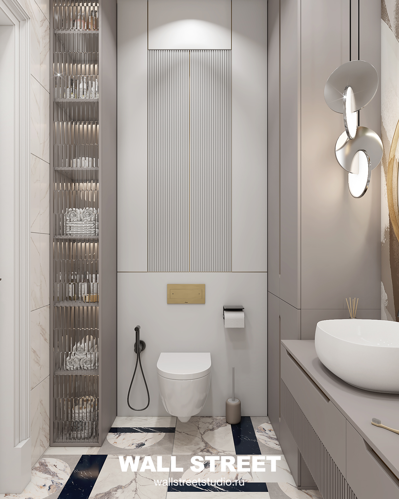 Квартира бизнес-вумен в Москве 60м2